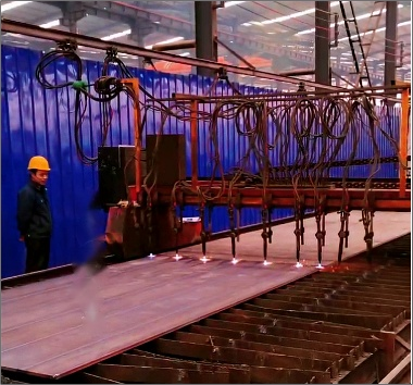 甘肃肃北钢结构车间数控等离子切割机